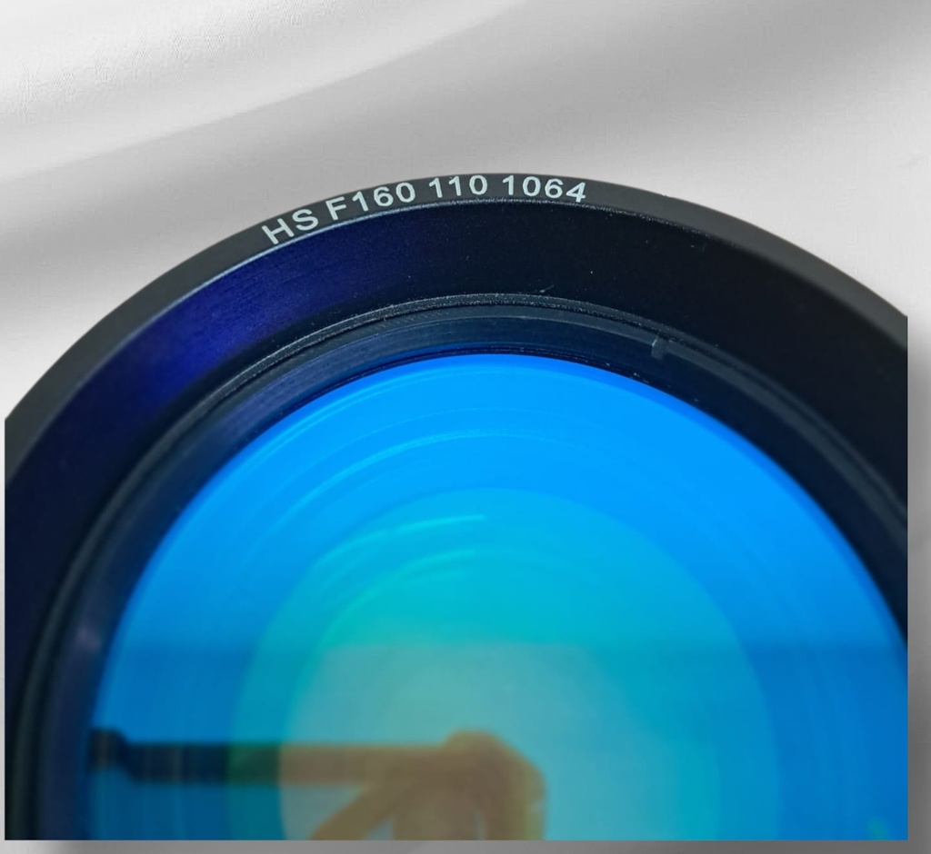LENTE LASER FIBRA F160-110mm-1064