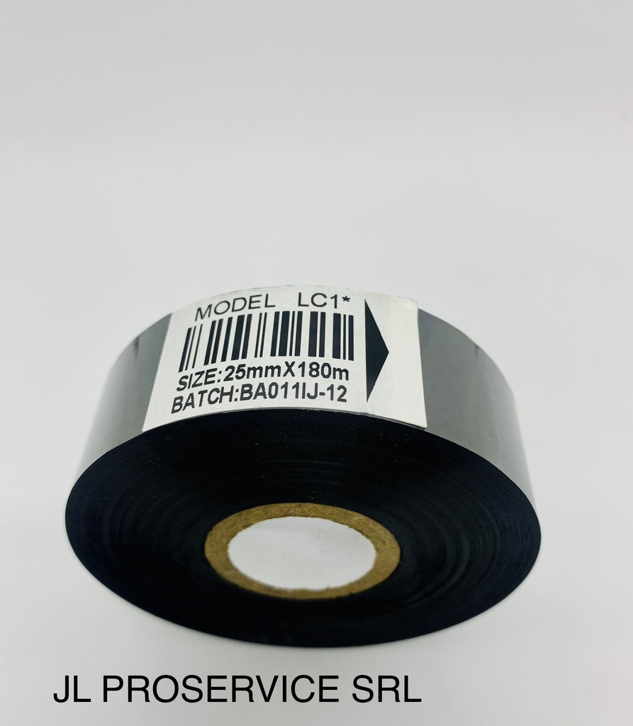 HOT STAMP RIBBON 25mm X 180m