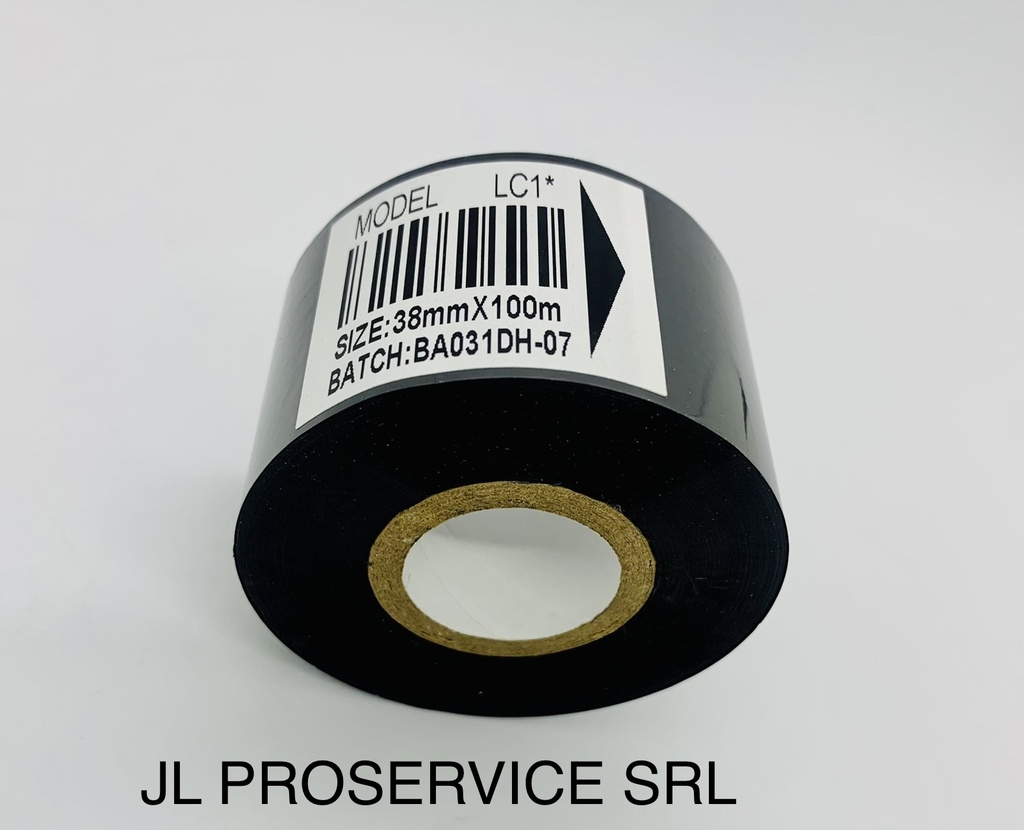 HOT STAMP RIBBON 38mm X 100m