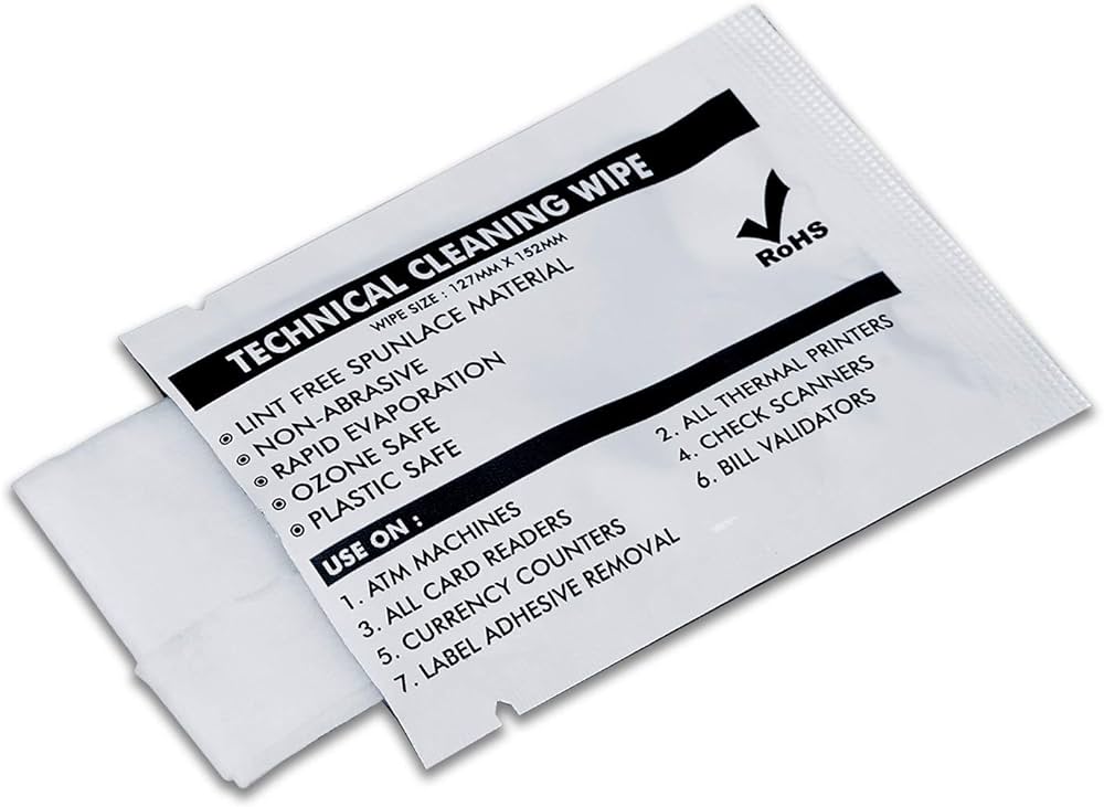 PRINTHEAD CLEANING WIPE PADS 