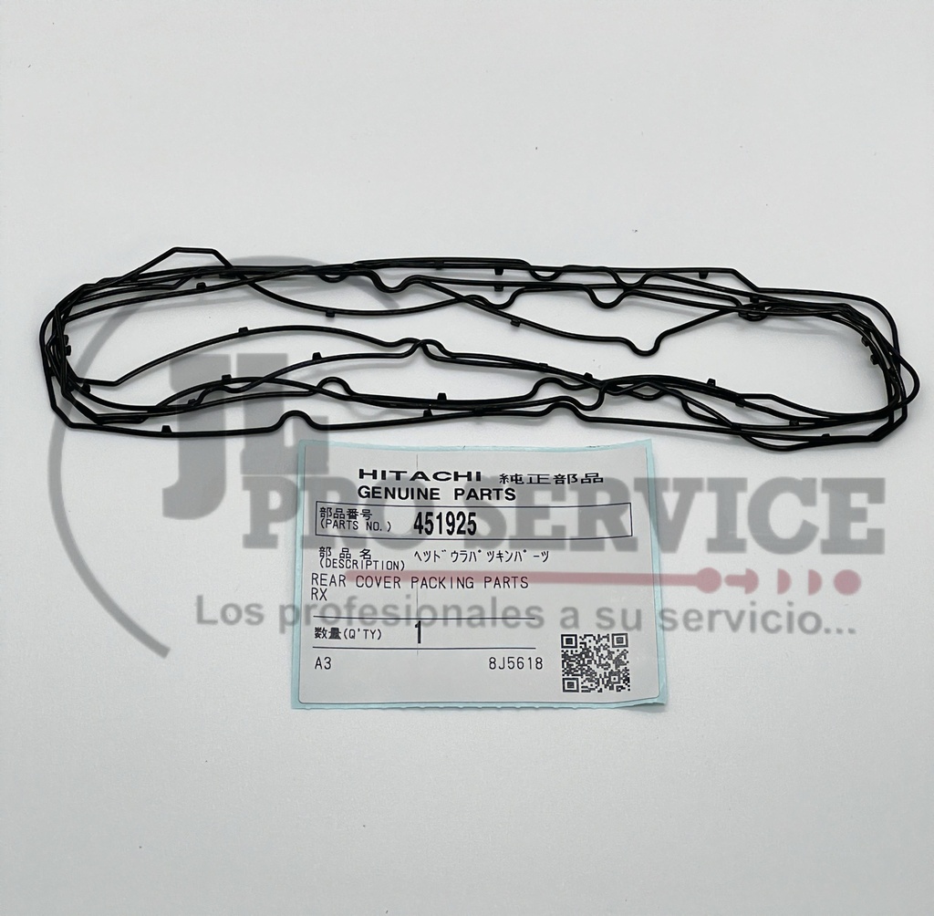 REAR COVER PACKING PARTS