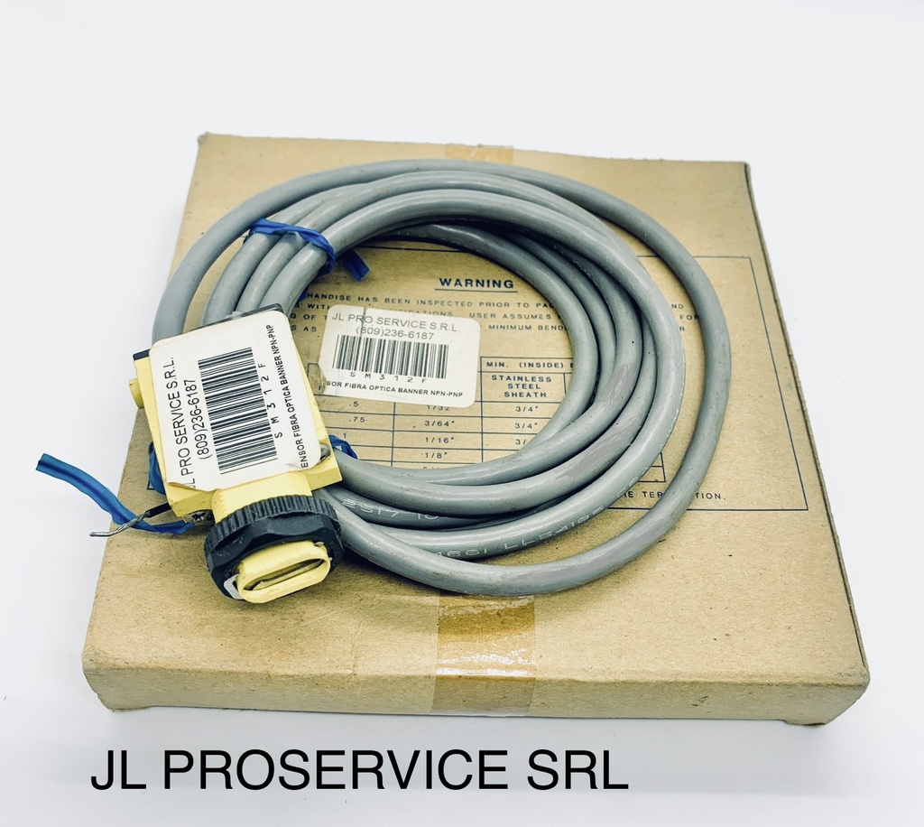 SENSOR FIBRA OPTICA BANNER