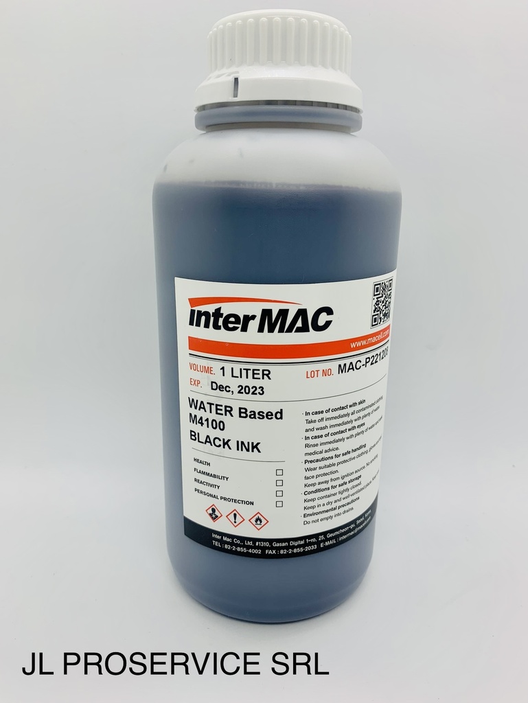 WATER BASED BLACK INK RED