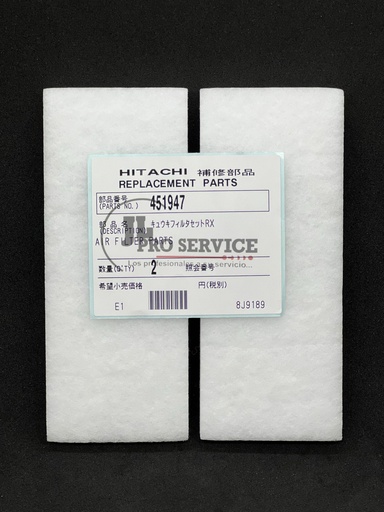 [451947] AIR FILTER PARTS HITACHI