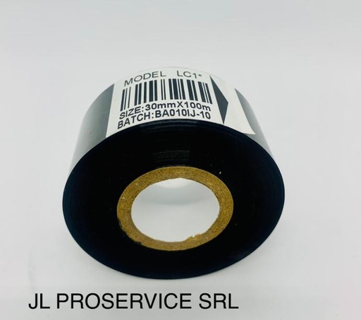 [LC1-100] HOT STAMP RIBBON 30mm X 100m