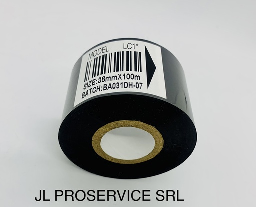 [LC1-38] HOT STAMP RIBBON 38mm X 100m
