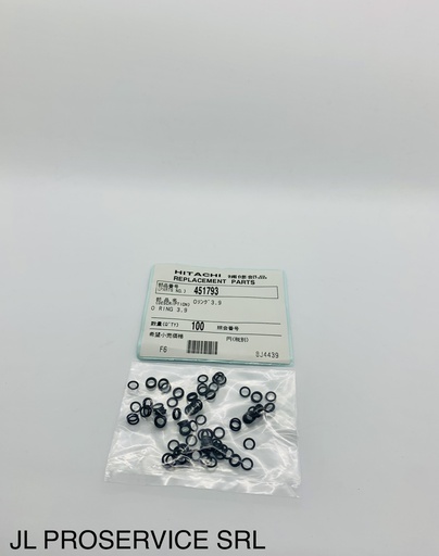 [451793] O-RING 3.9 HITACHI