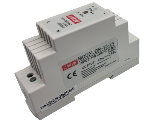 [DR-15-24] POWER SUPPLY 24V  0.6A