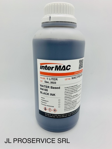 [M4100] WATER BASED BLACK INK RED