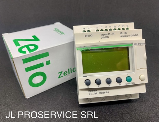 [SR2B121BD-24VDC] ZELIO II BE/4S RELOJ 24VDC