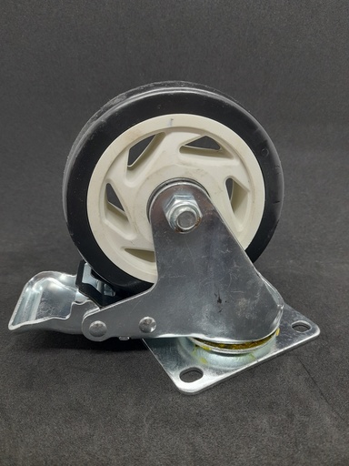[RWK032317] RUEDA GIRATORIA  3" CON FRENO