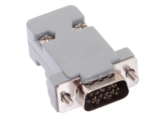 [db15/cover] Conector DB15 con cover plastico