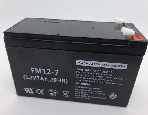 [FM127] Bateria para UPS 12v 7A, 20hr