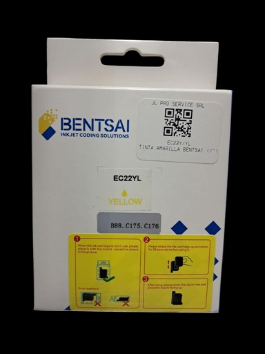 [EC22Y/YL] TINTA AMARILLA BENTSAI (1")