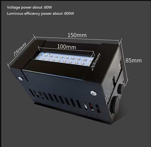 [10C2B] LAMPARA  CURADO UV 395nm